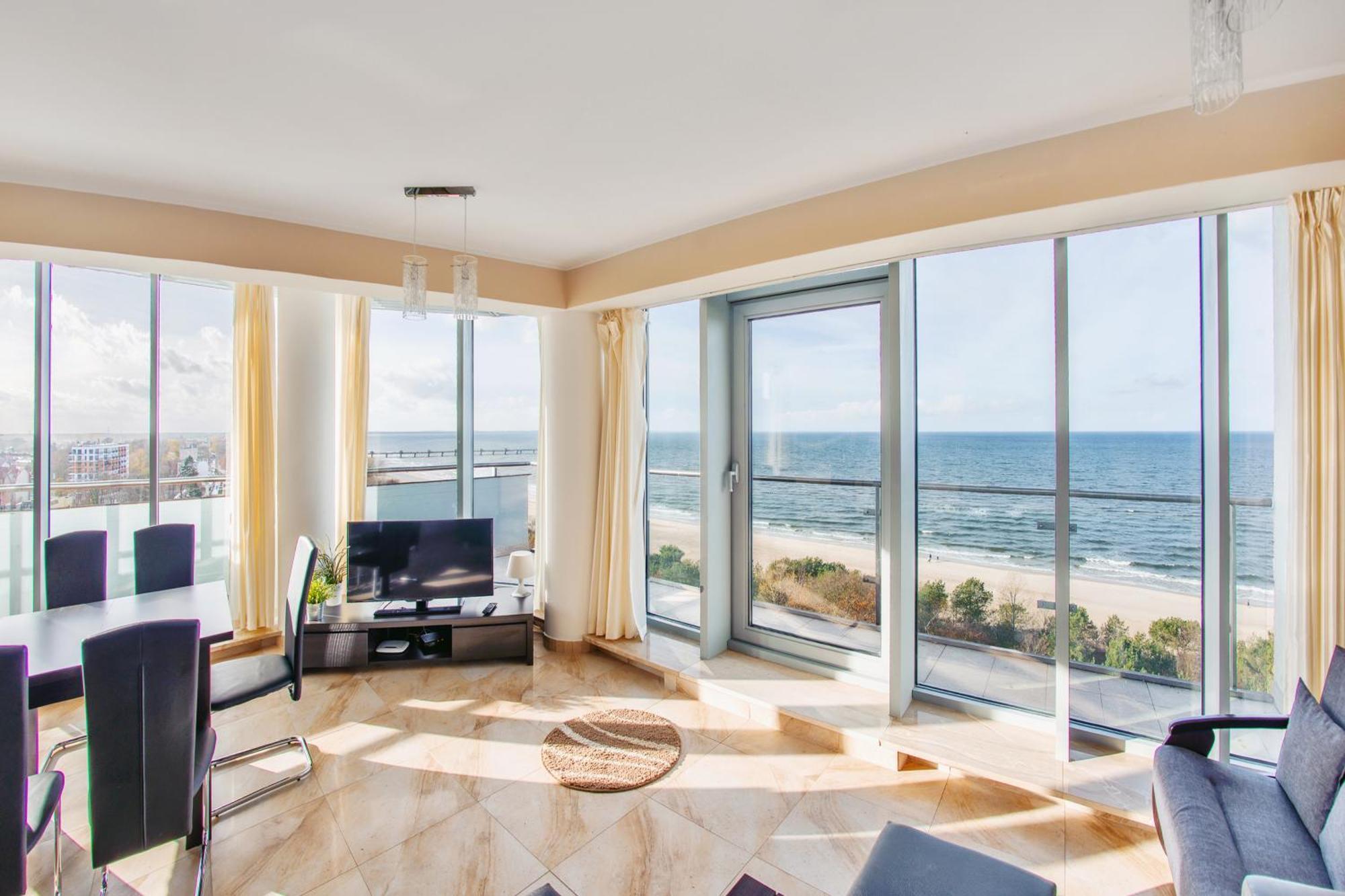 Apartamenty Sun & Snow Wechta - Promenada Gwiazd Z Sauna Miedzyzdroje Exteriör bild